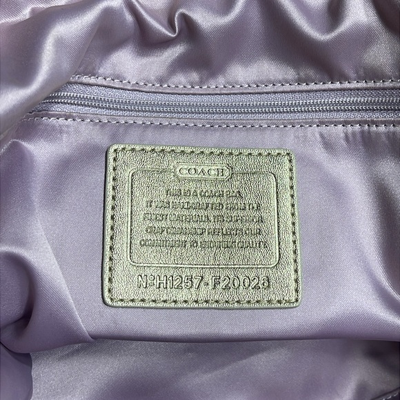 COACH DAISY POPPY X-LARGE SIGNATURE TOTE - Picture 13 of 15